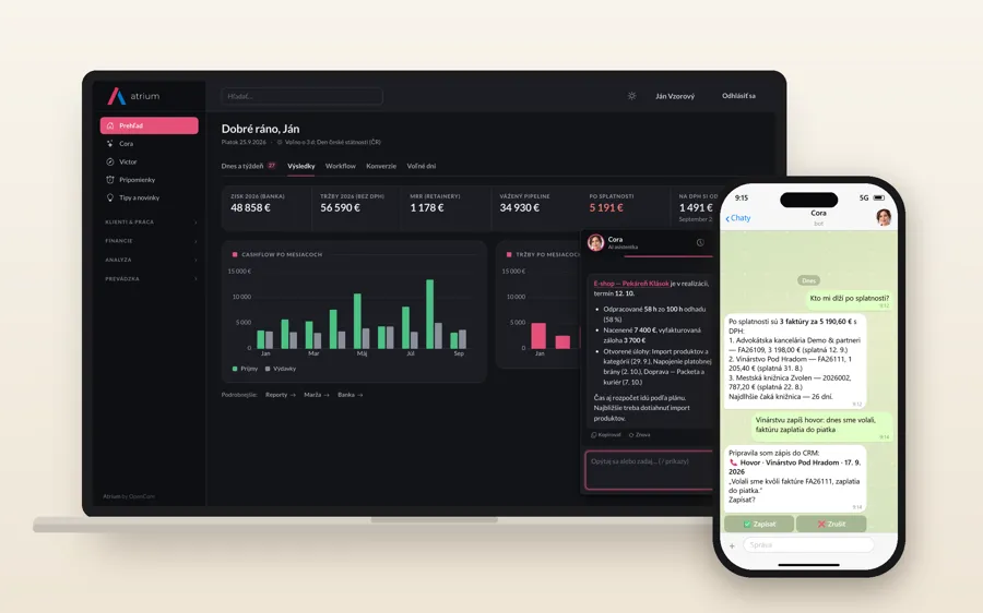 Mockup — Cora navrhne zápis